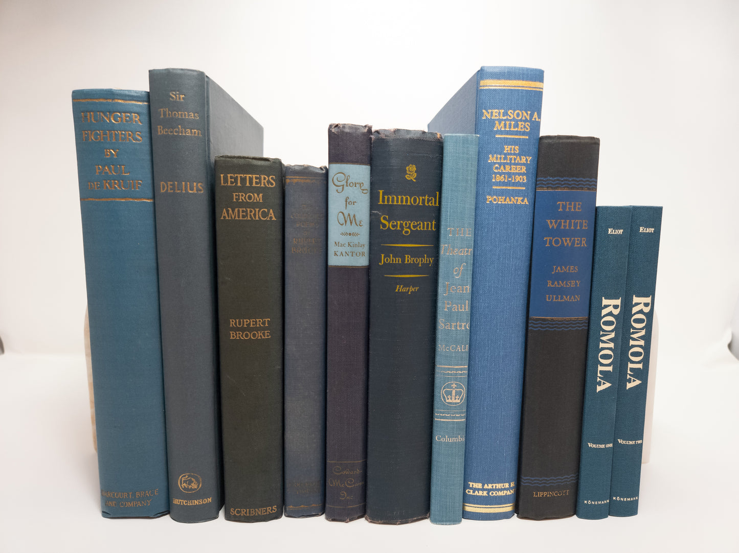 Assorted Vintage Blues (Set of 11)