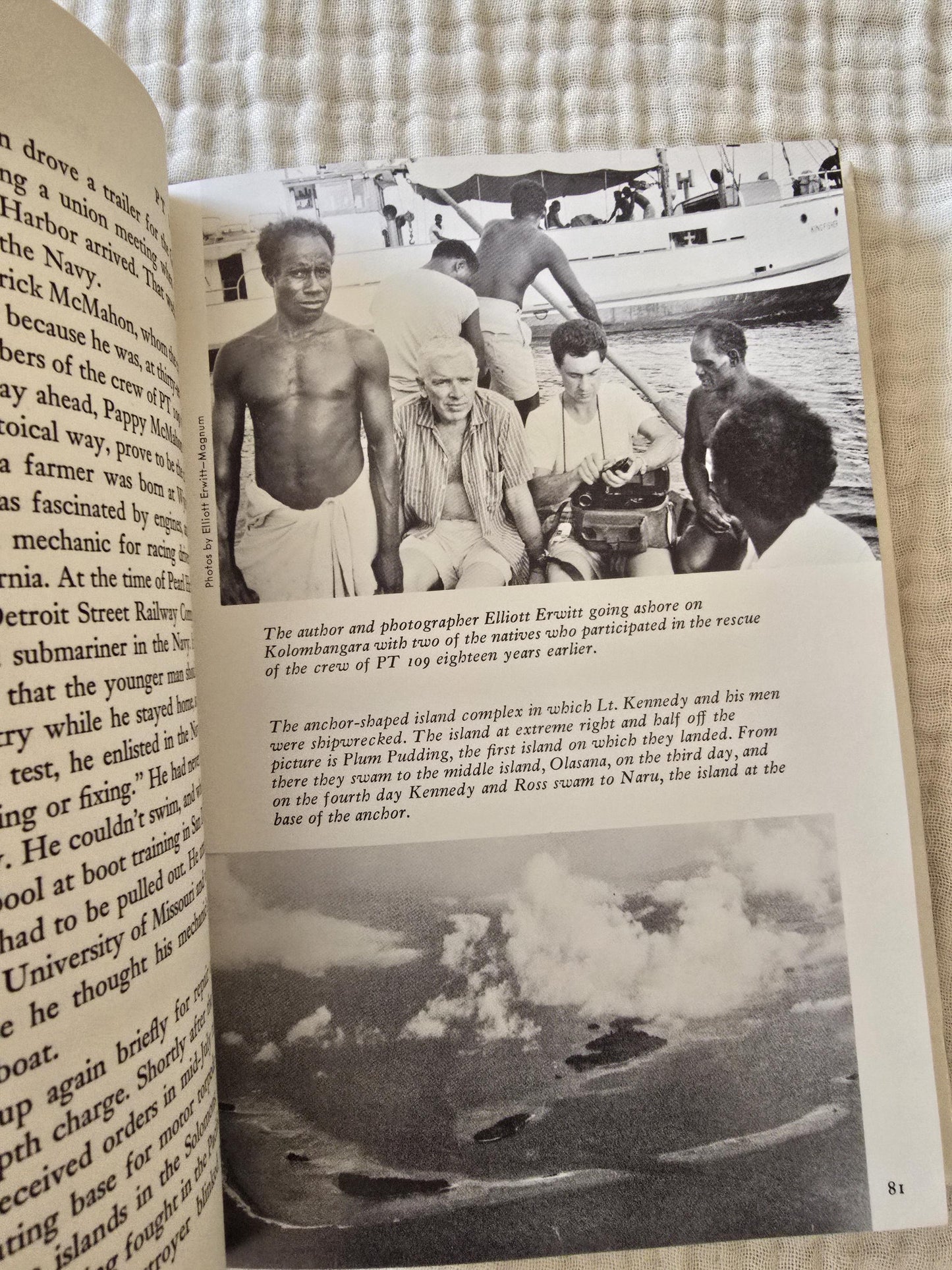 Vintage JFK book - PT109: JFK in World War II
