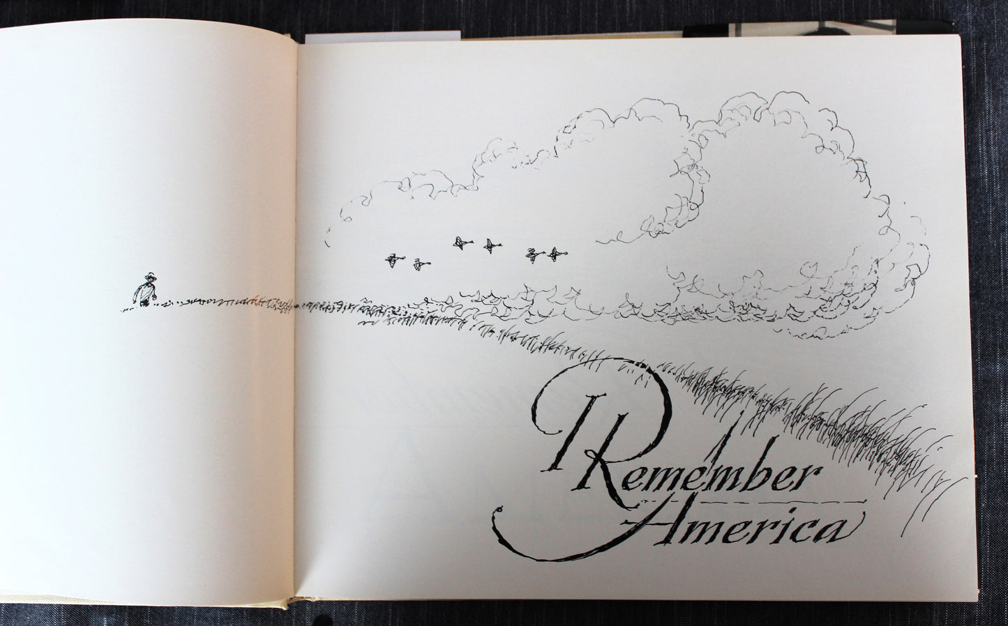 I Remember America: Coffee Table Book/ Art to be Framed