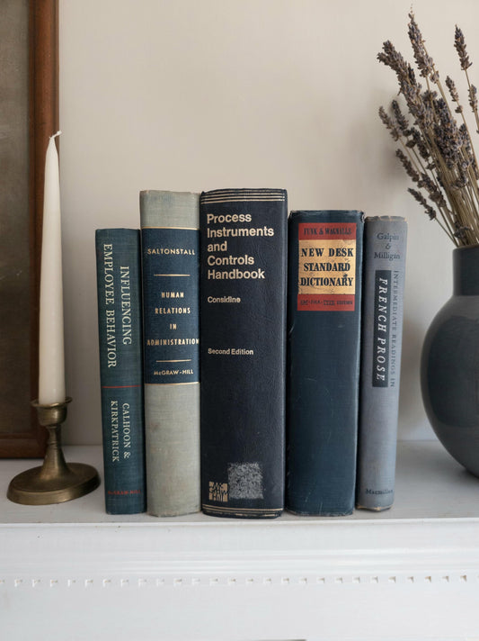 1950-70s Vintage textbooks & reference books