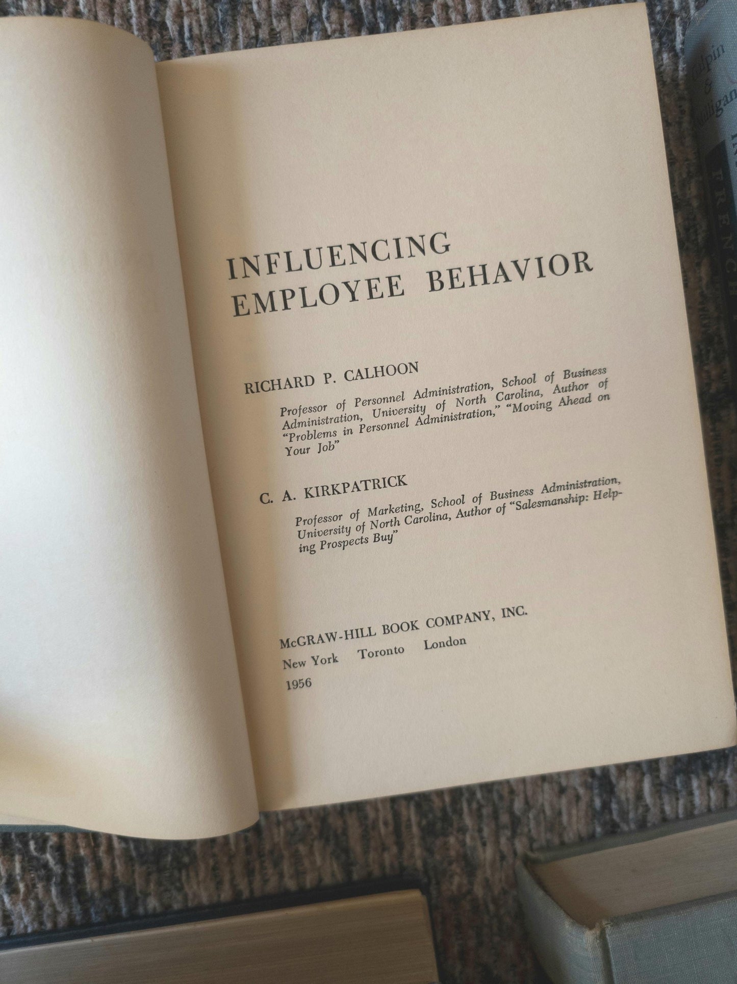 1950-70s Vintage textbooks & reference books