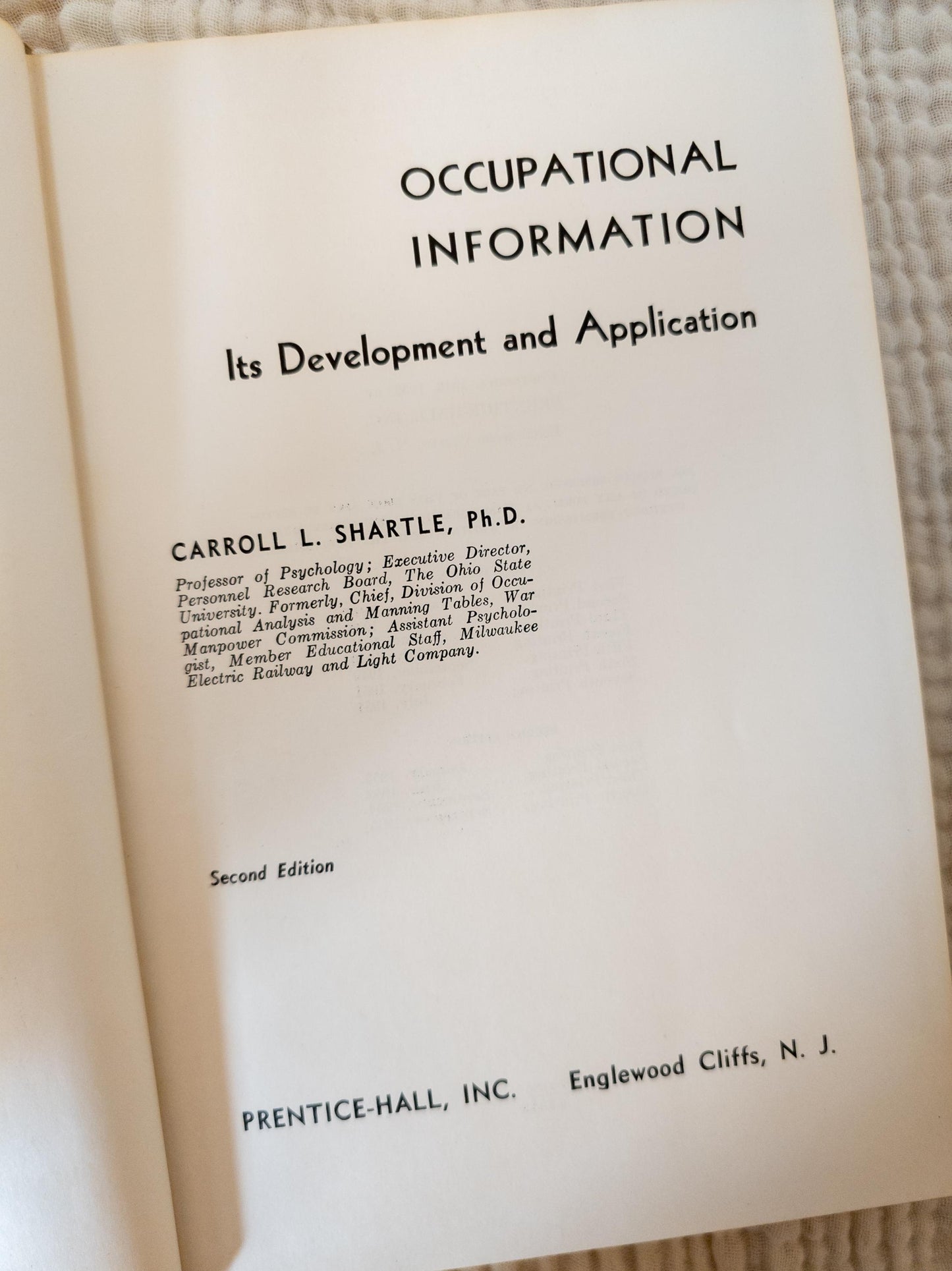 1950s vintage textbooks - science books, criminology, photography