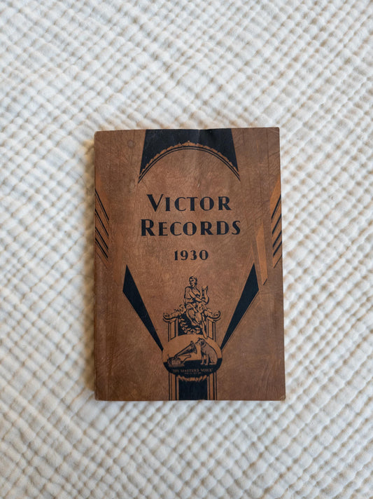 Victor Record Catalog - 1930 edition - softcover
