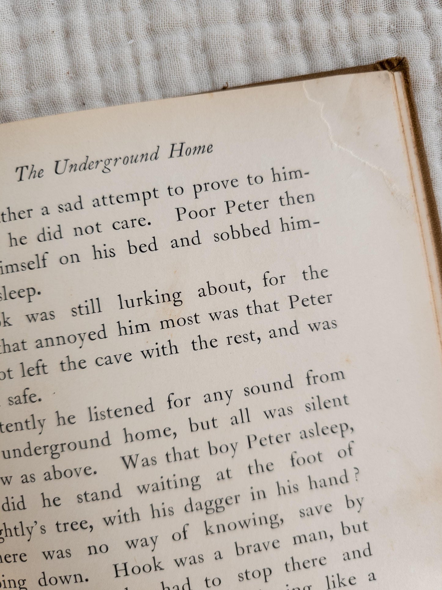 Peter Pan Retold from J.M. Barrie's Famous Play