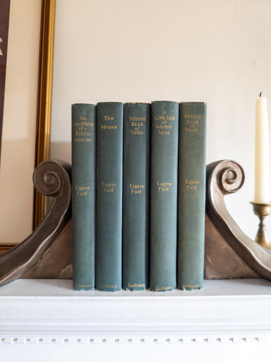 Eugene Field books - light blue