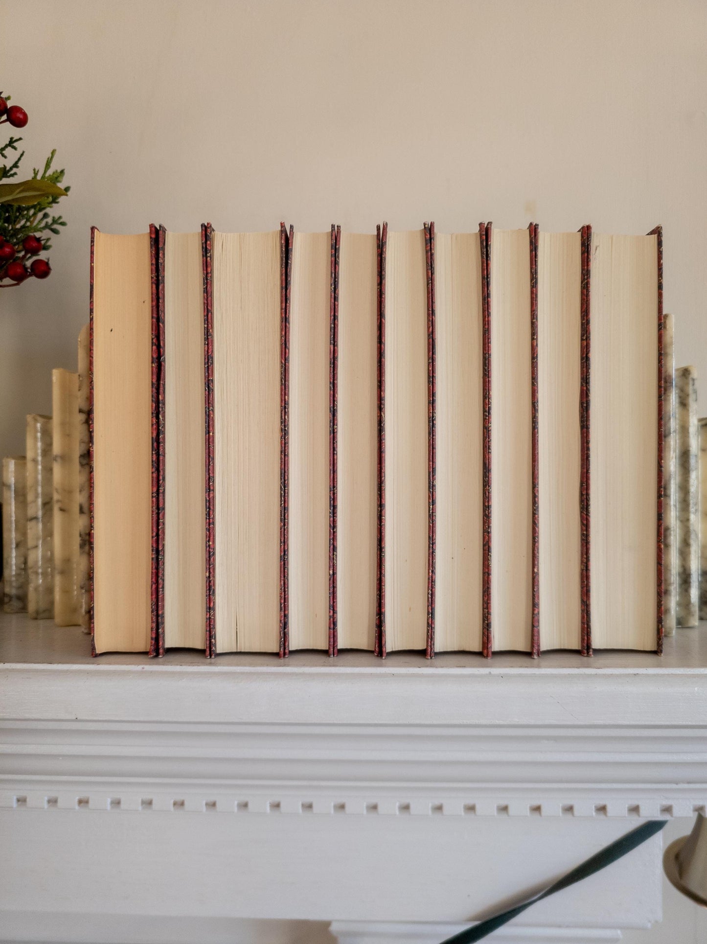 Marbled Paper Books - Marcel Proust in German