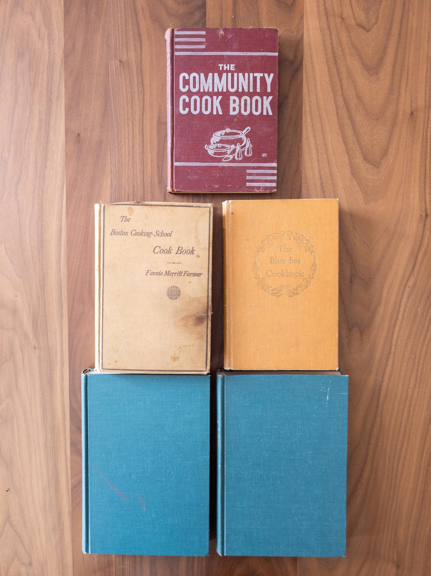 Vintage Cookbooks - Set of 5