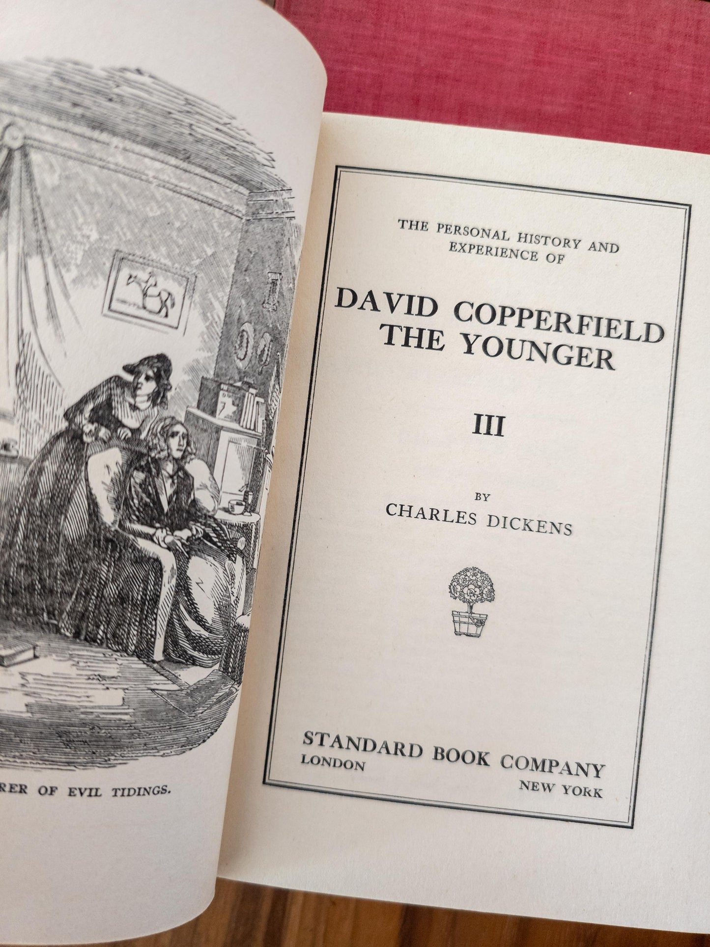 Red and blue Vintage Book Bundle