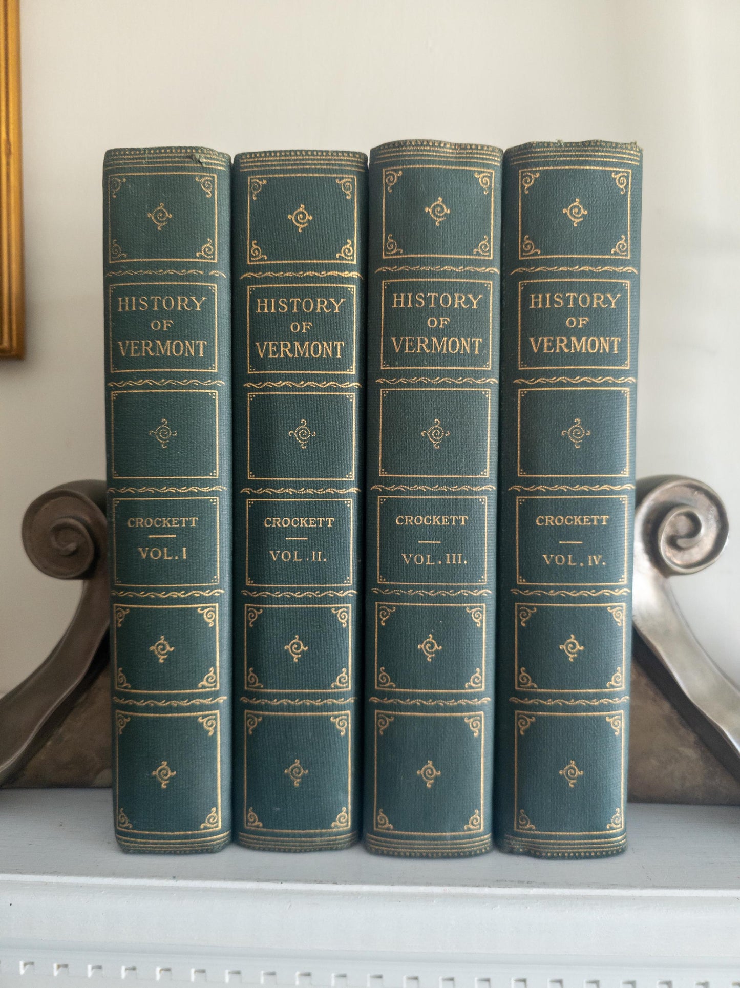 The History of Vermont 1921 | antique US history books