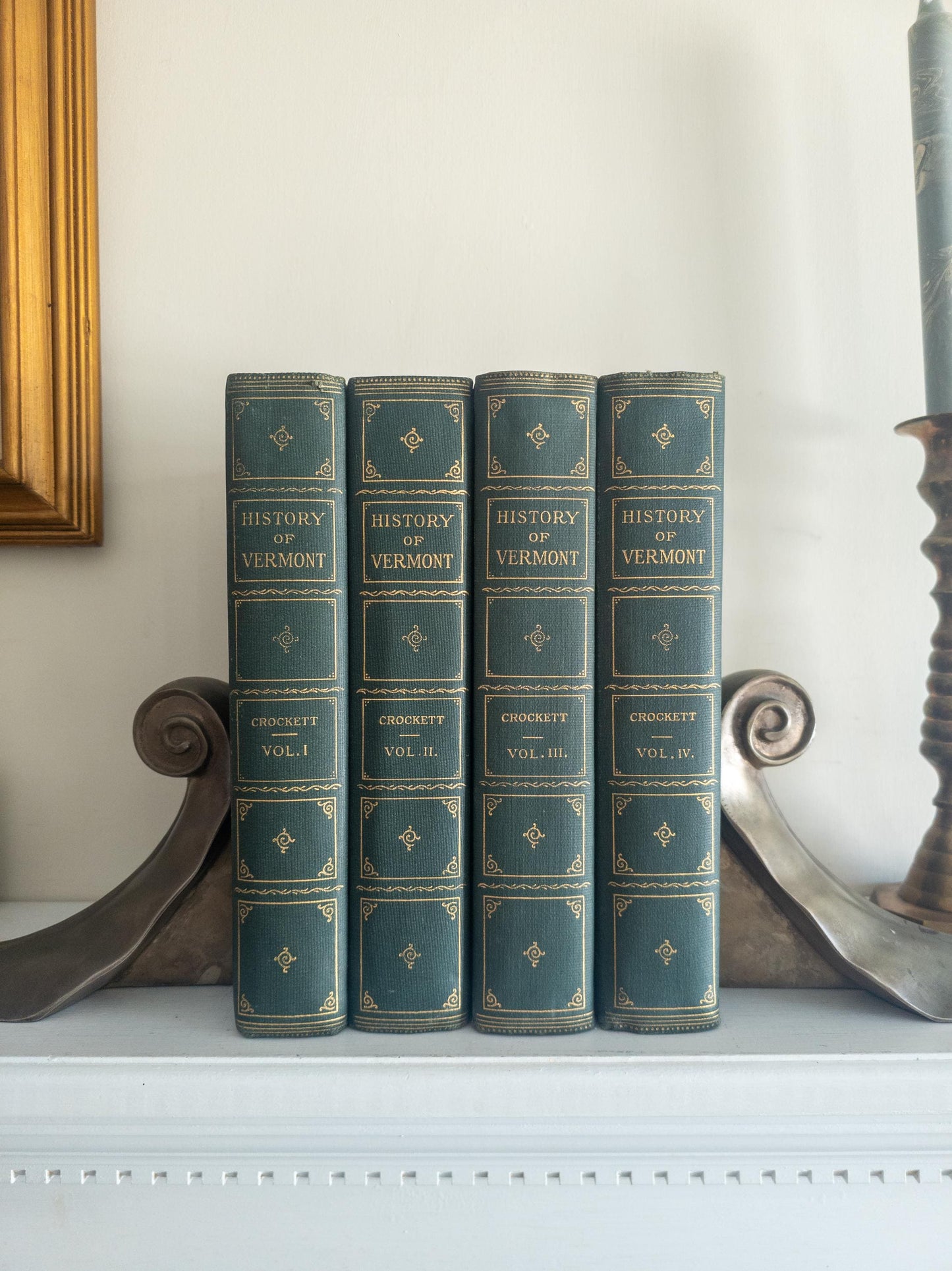 The History of Vermont 1921 | antique US history books