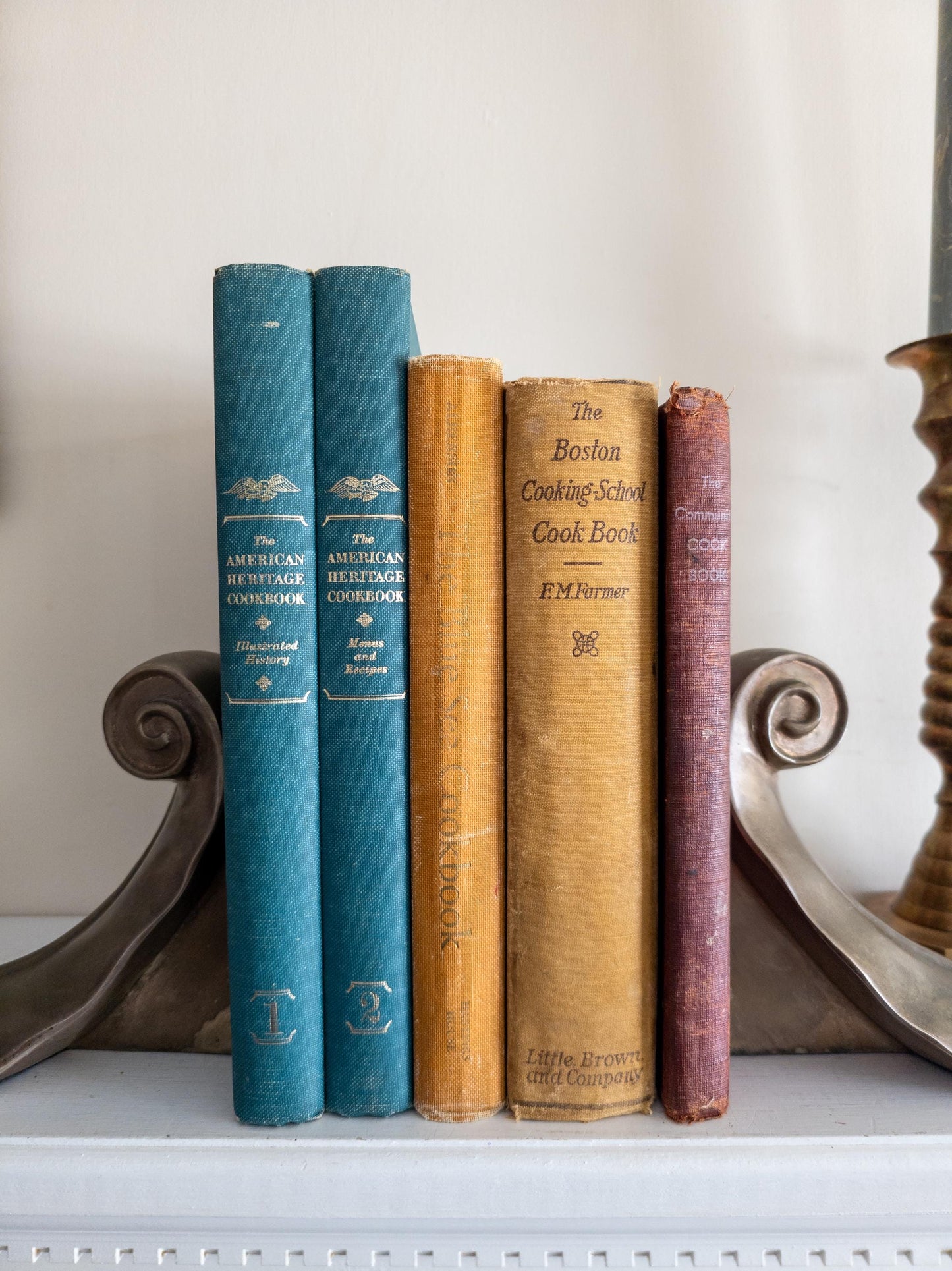 Vintage Cookbooks - Set of 5