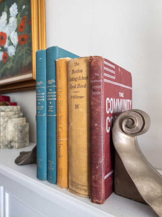 Vintage Cookbooks - Set of 5