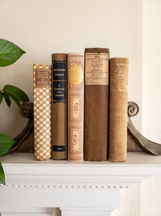 Brown Vintage Books