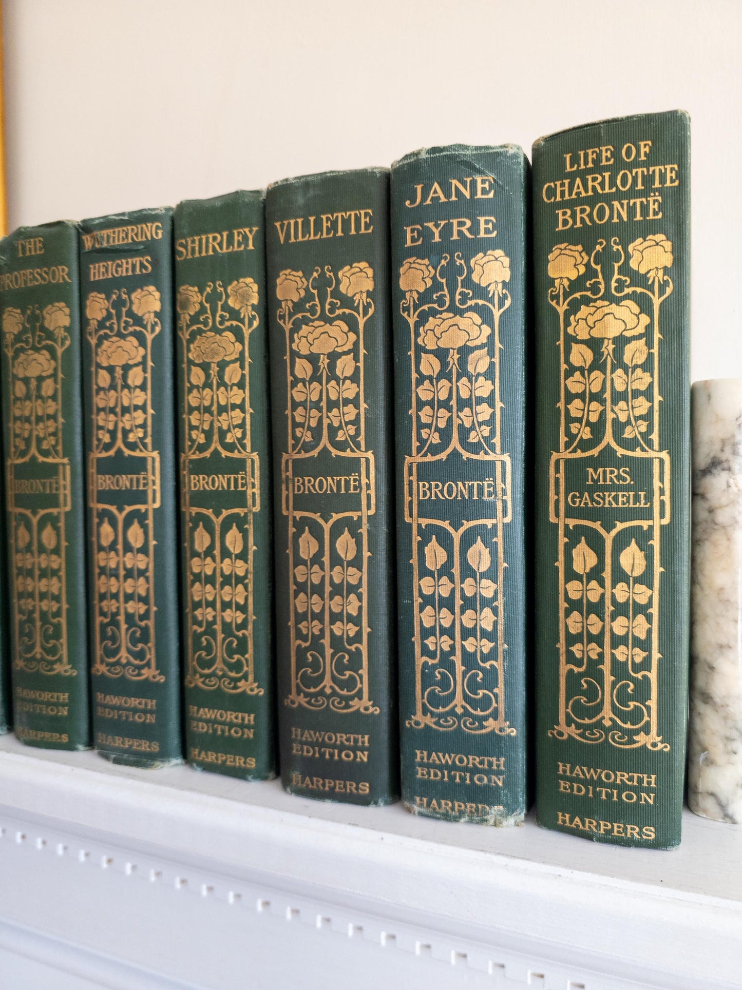 1899-1900 Bronte Books (Set of 7)  | collectible Haworth Edition