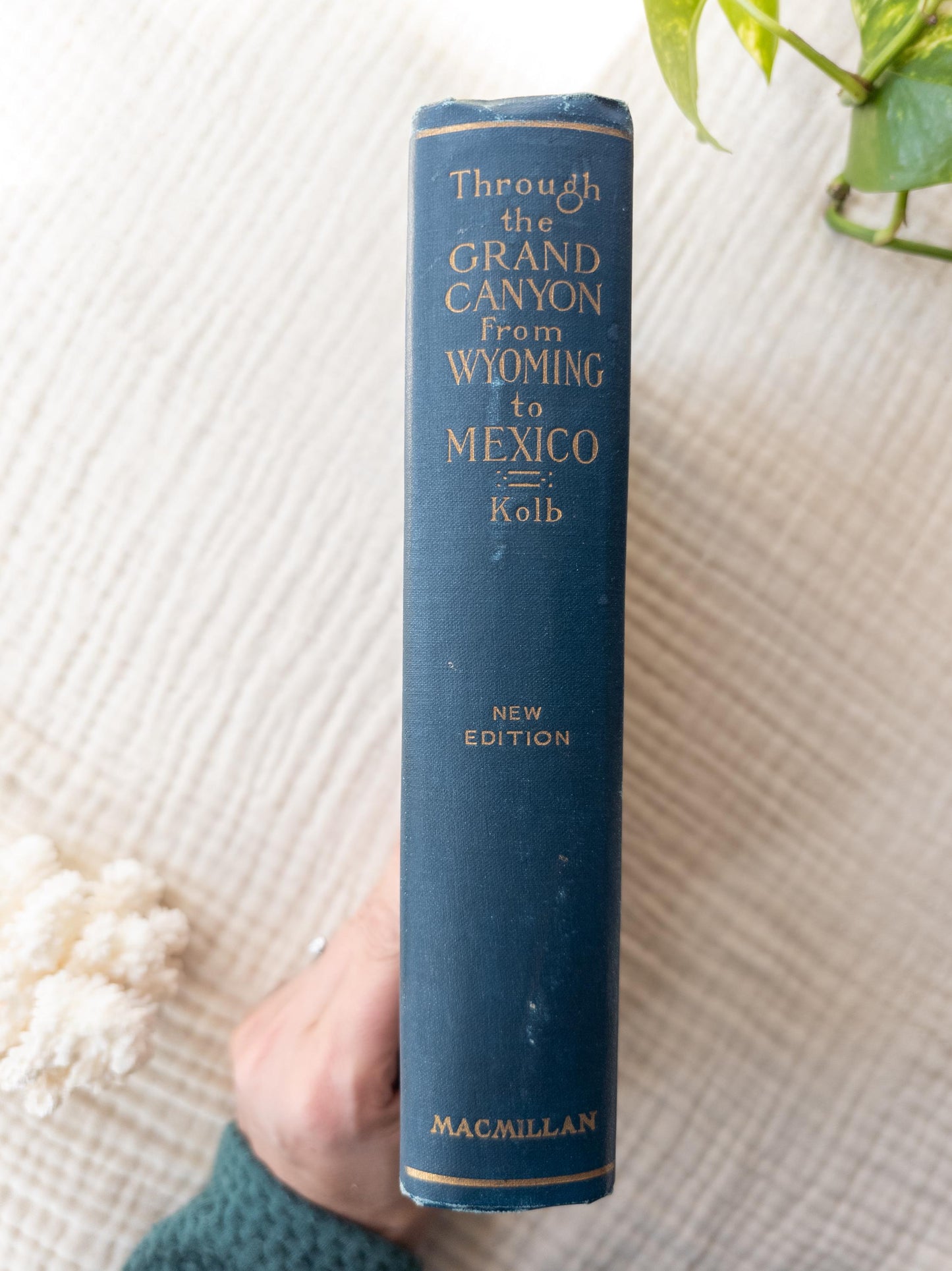 Through the Grand Canyon from Wyoming to Mexico - illustrated antique Western book
