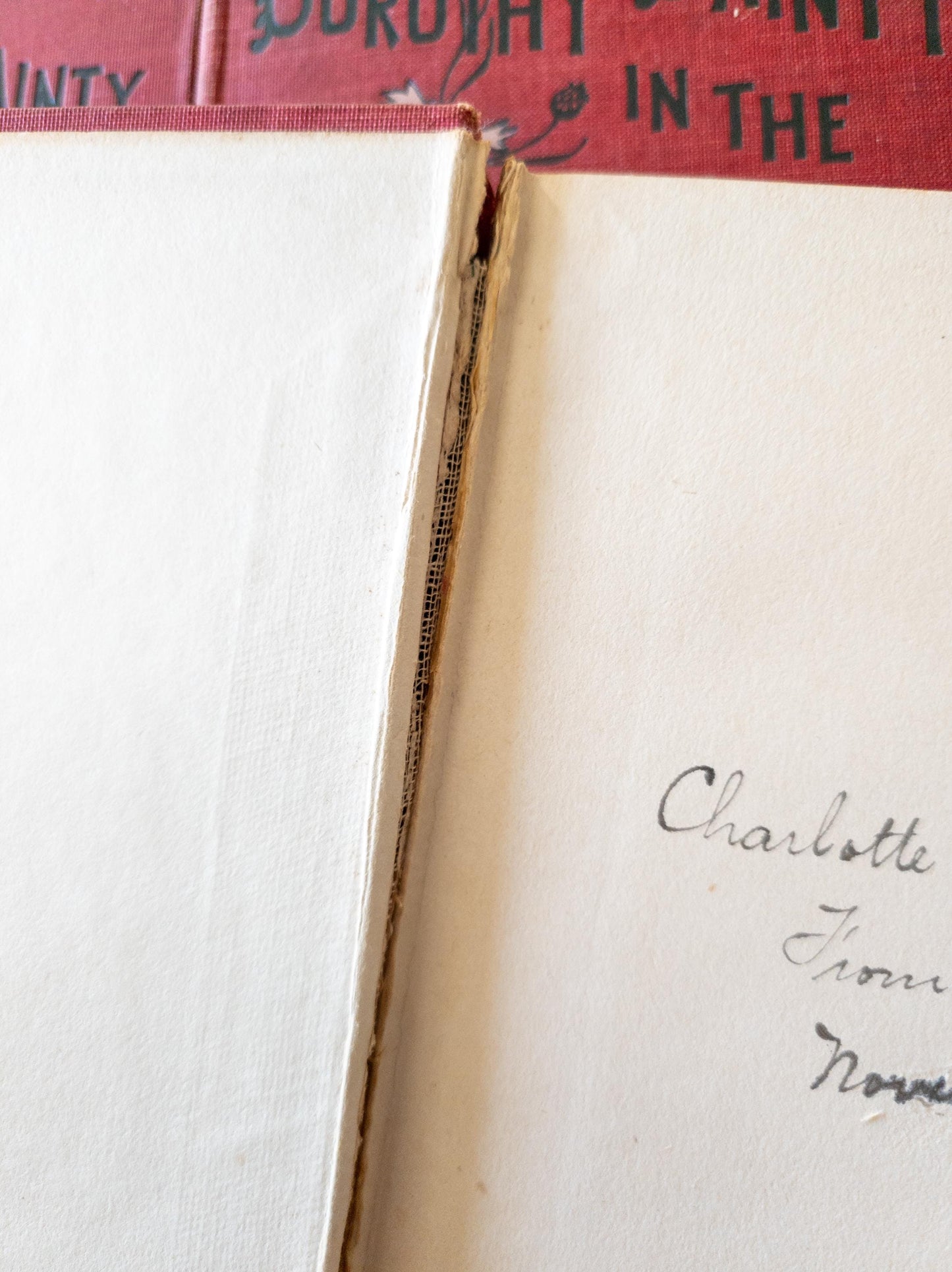 Dainty Dorothy - antique children's book series