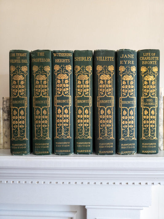 1899-1900 Bronte Books (Set of 7)  | collectible Haworth Edition