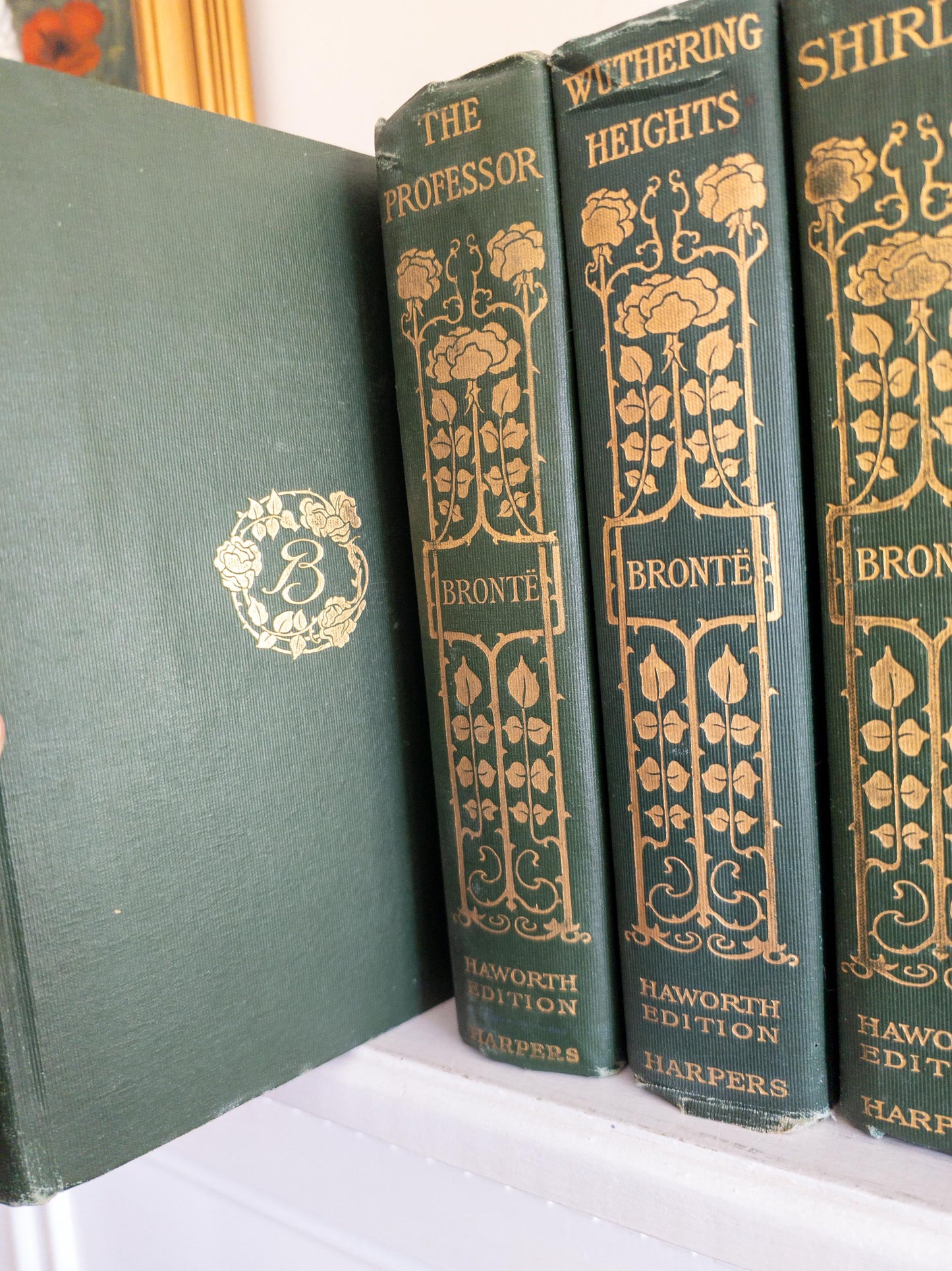 1899-1900 Bronte Books (Set of 7)  | collectible Haworth Edition