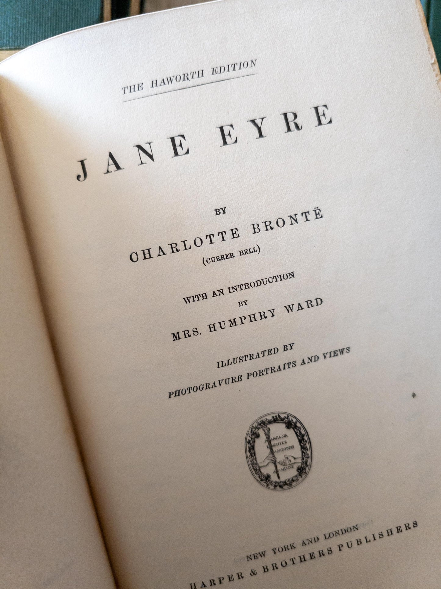 1899-1900 Bronte Books (Set of 7)  | collectible Haworth Edition