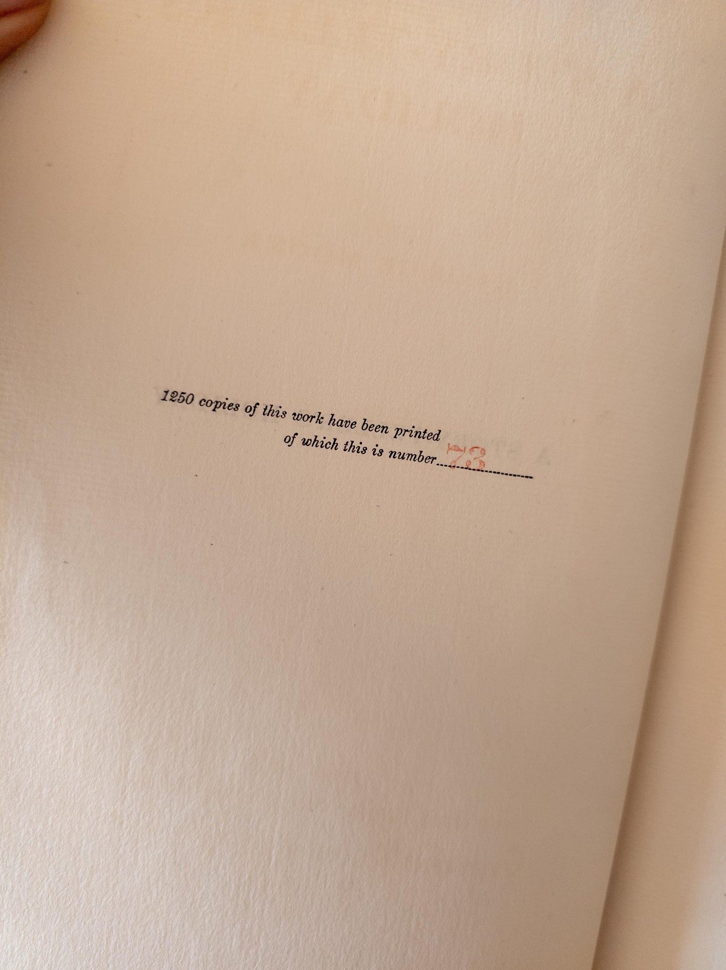 Red vintage books - Set of 5