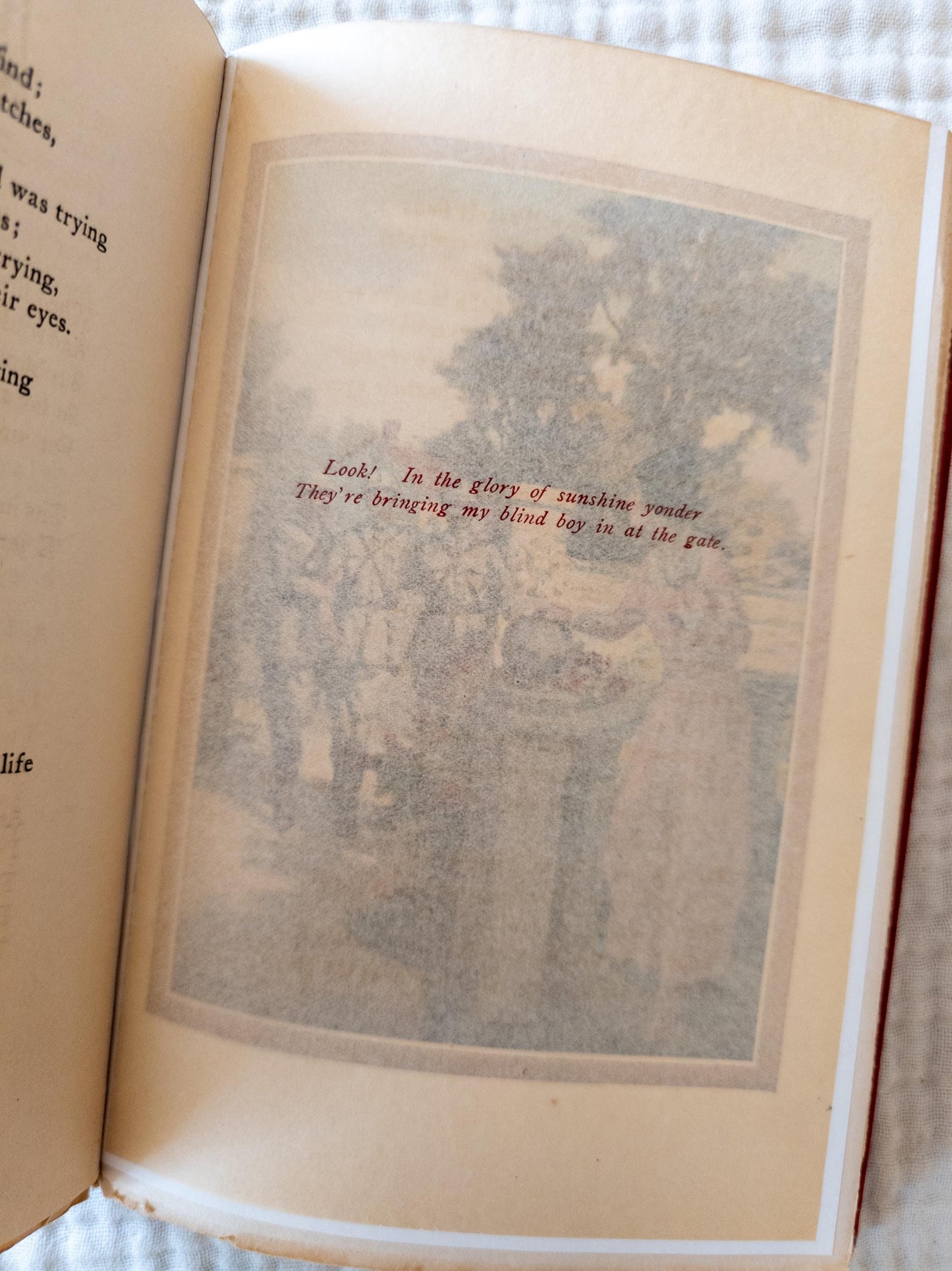 Rhymes of a Red Cross Man - antique illustrated book