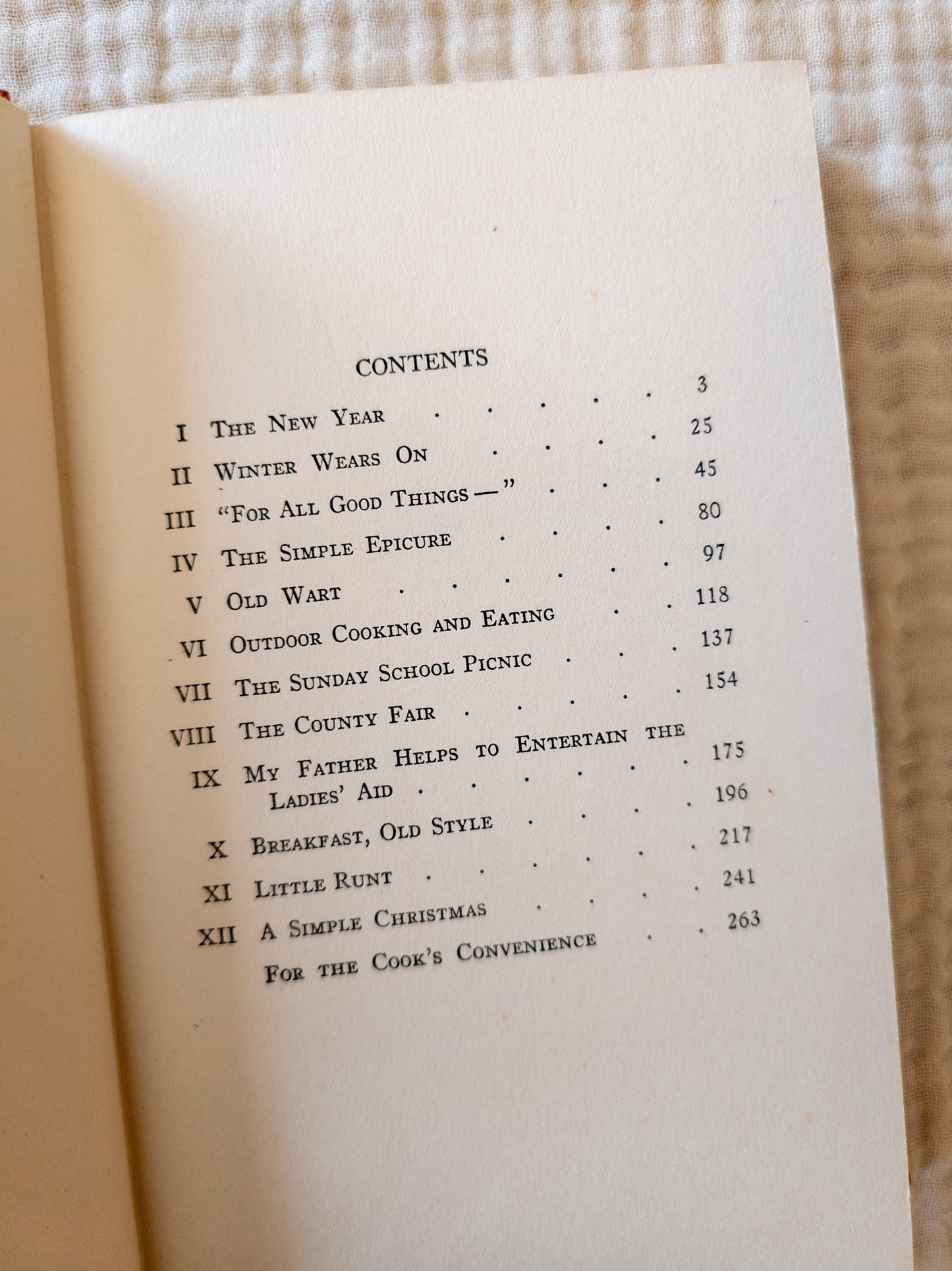 The Country Kitchen by Della T. Lutes - 1937 - signed by author