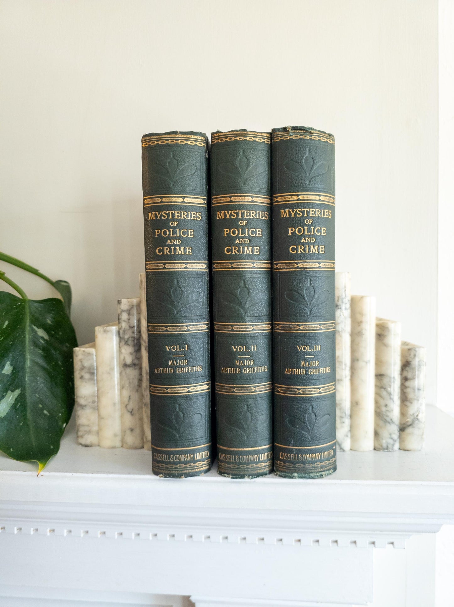Mysteries of Police and Crime by Major Arthur Griffiths - complete 3 volumes