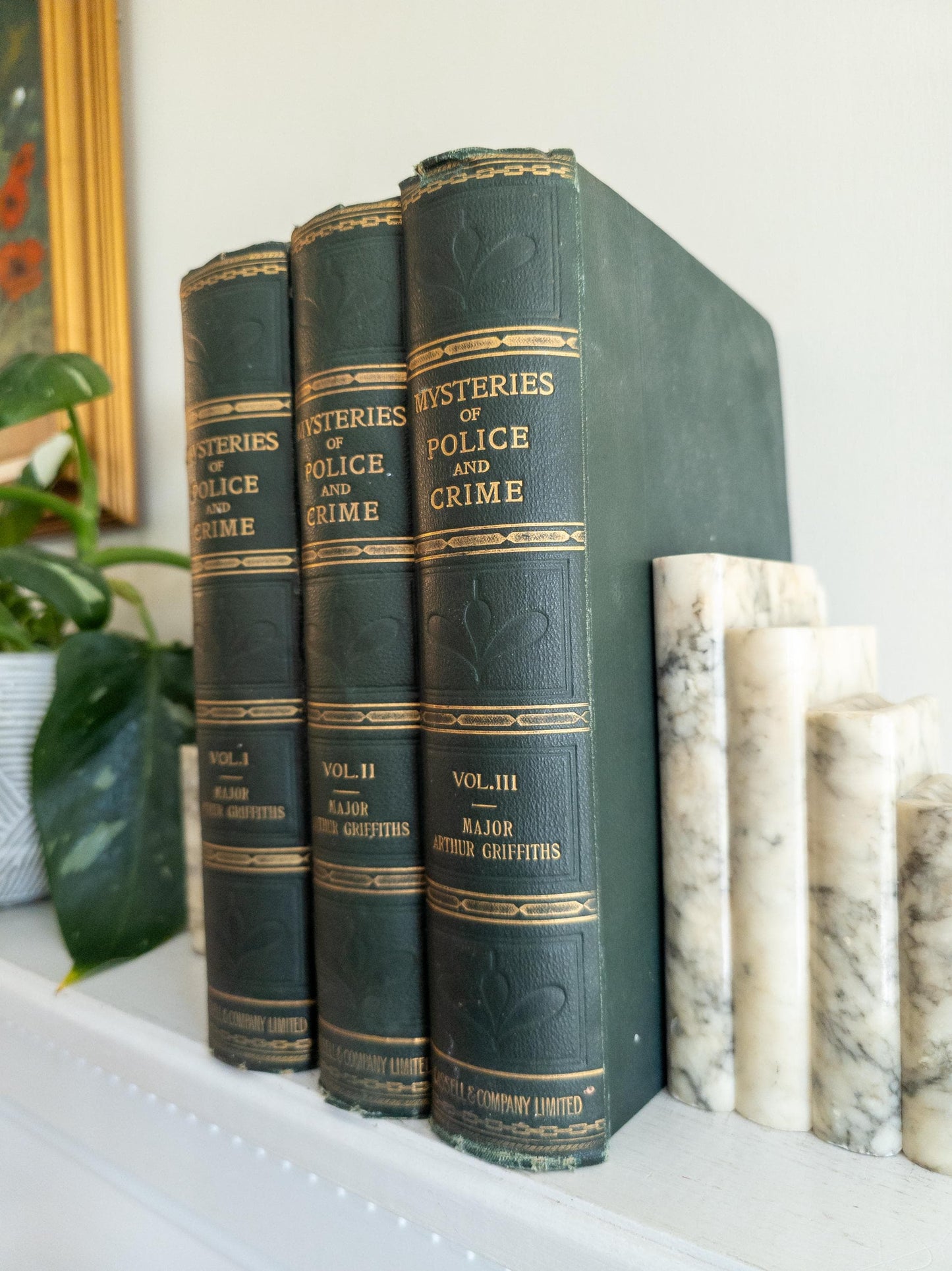 Mysteries of Police and Crime by Major Arthur Griffiths - complete 3 volumes