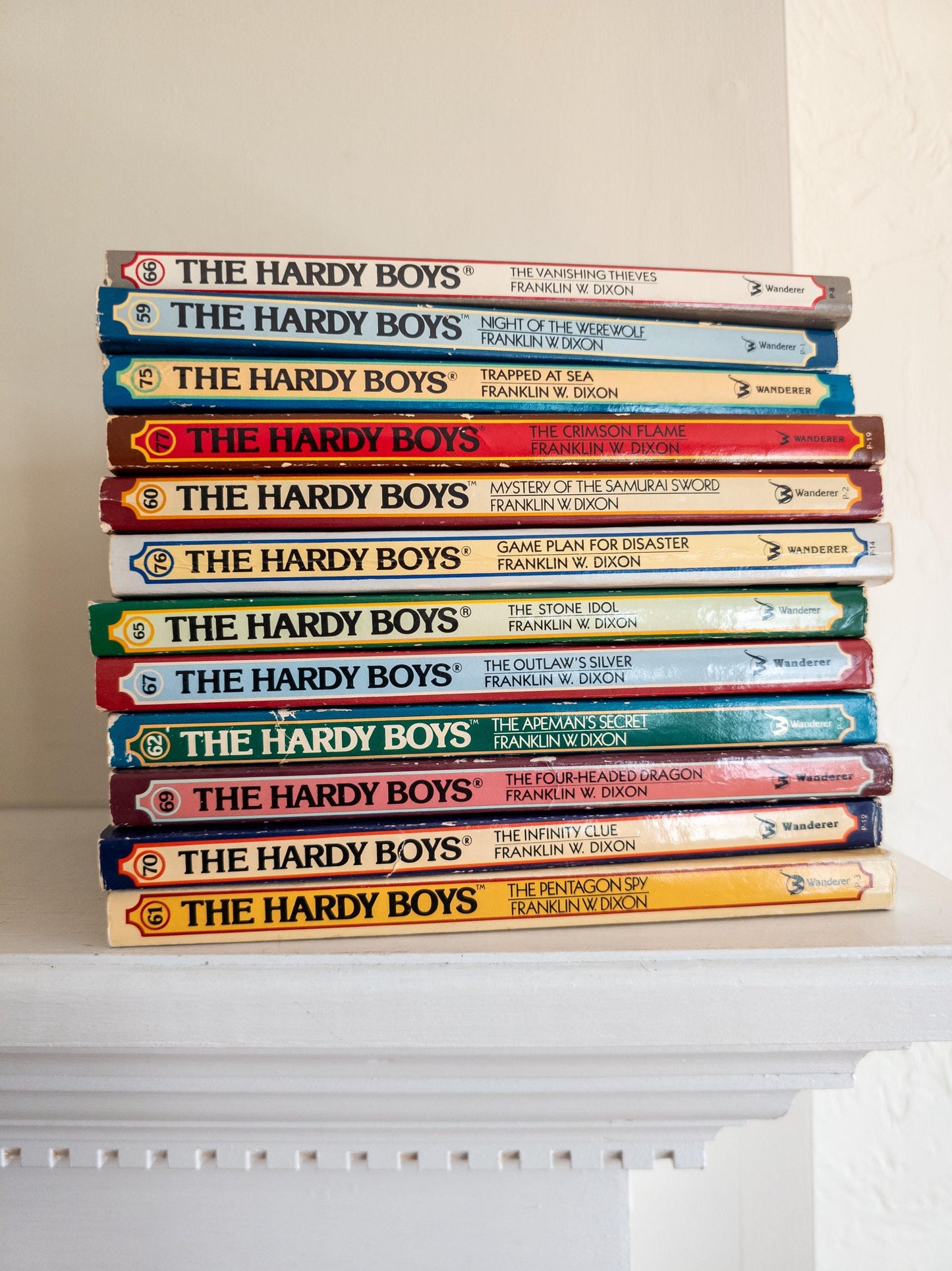 The Hardy Boys - vintage 1980s books