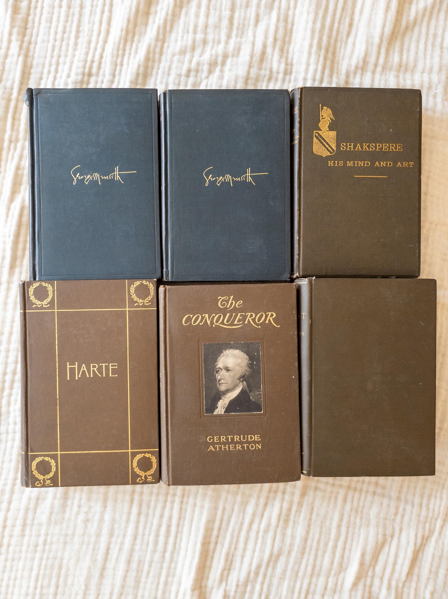 1880s-1910s Antique Book Bundle - pretty old books