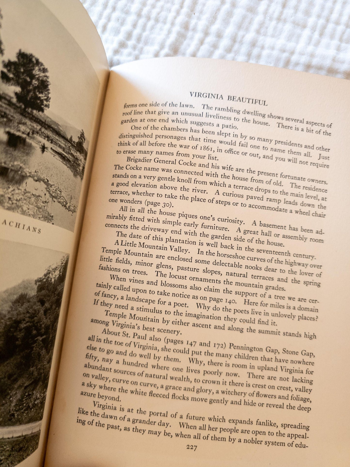 Wallace Nutting Virginia States Book (1935) – Collectible Coffee Table Decor