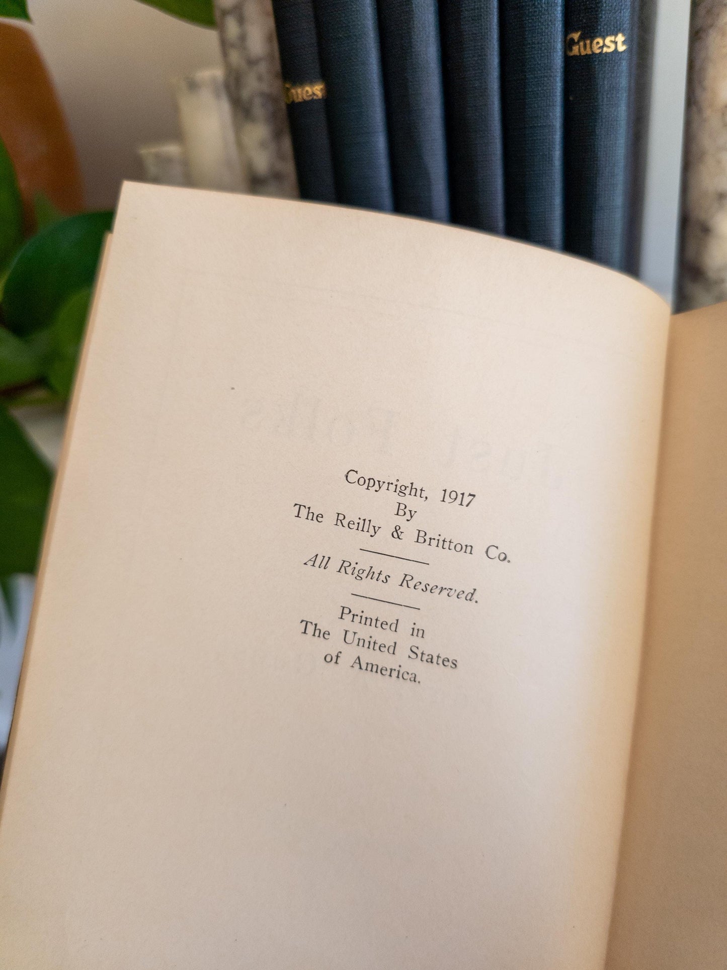 Vintage Poetry Books by Edgar A. Guest