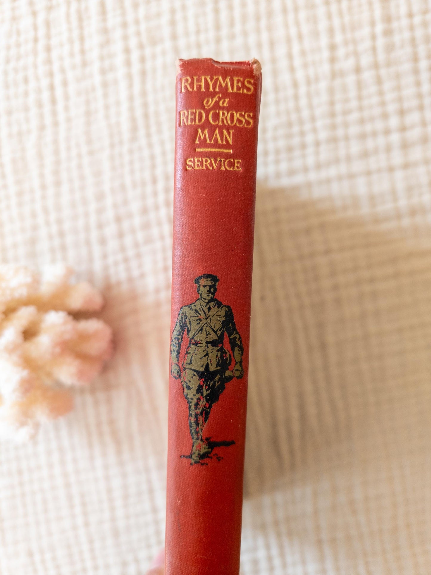 Rhymes of a Red Cross Man - antique illustrated book