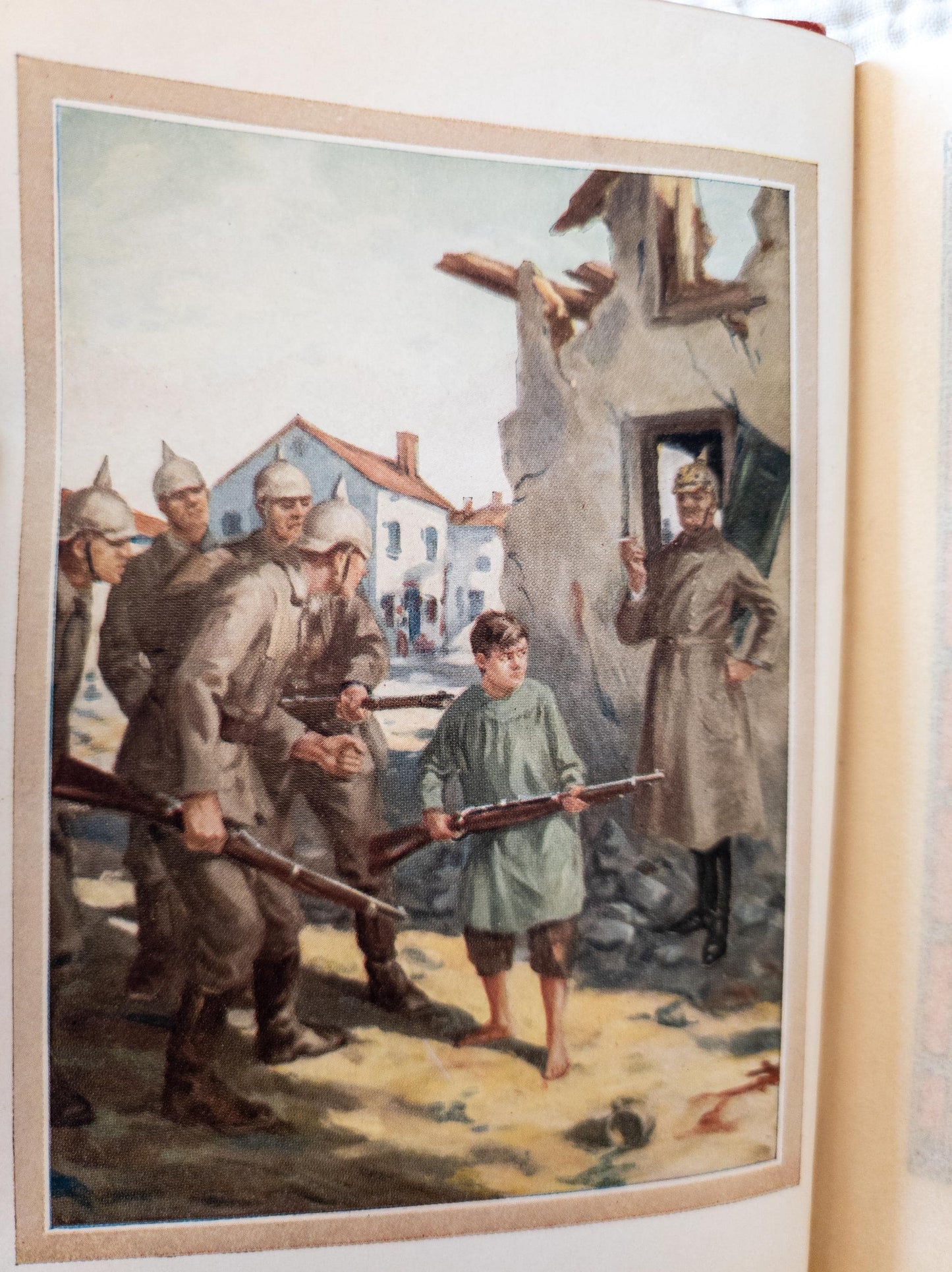 Rhymes of a Red Cross Man - antique illustrated book