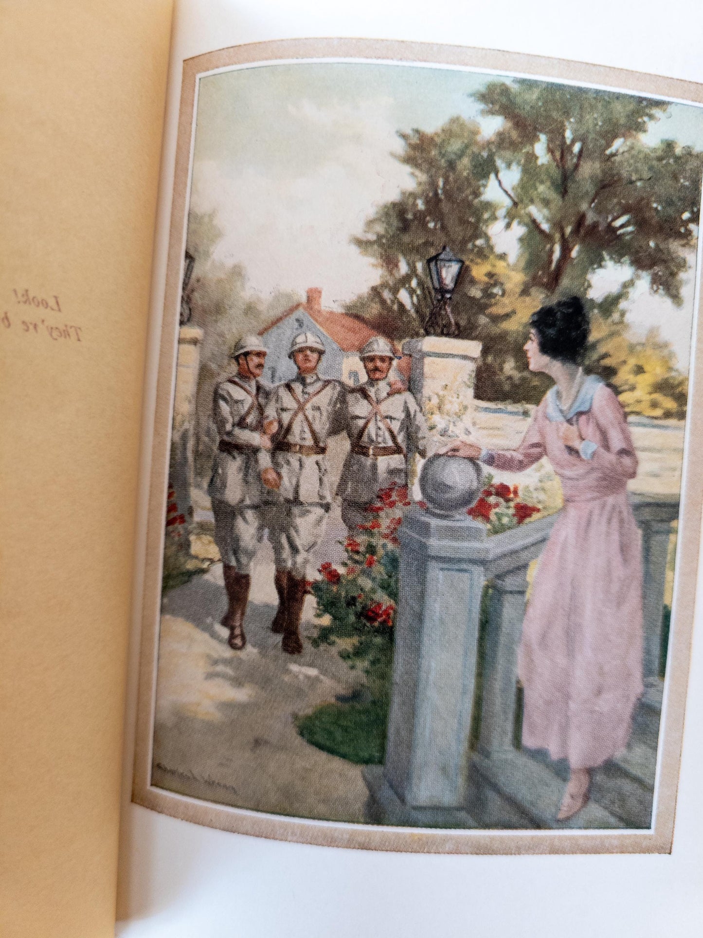 Rhymes of a Red Cross Man - antique illustrated book