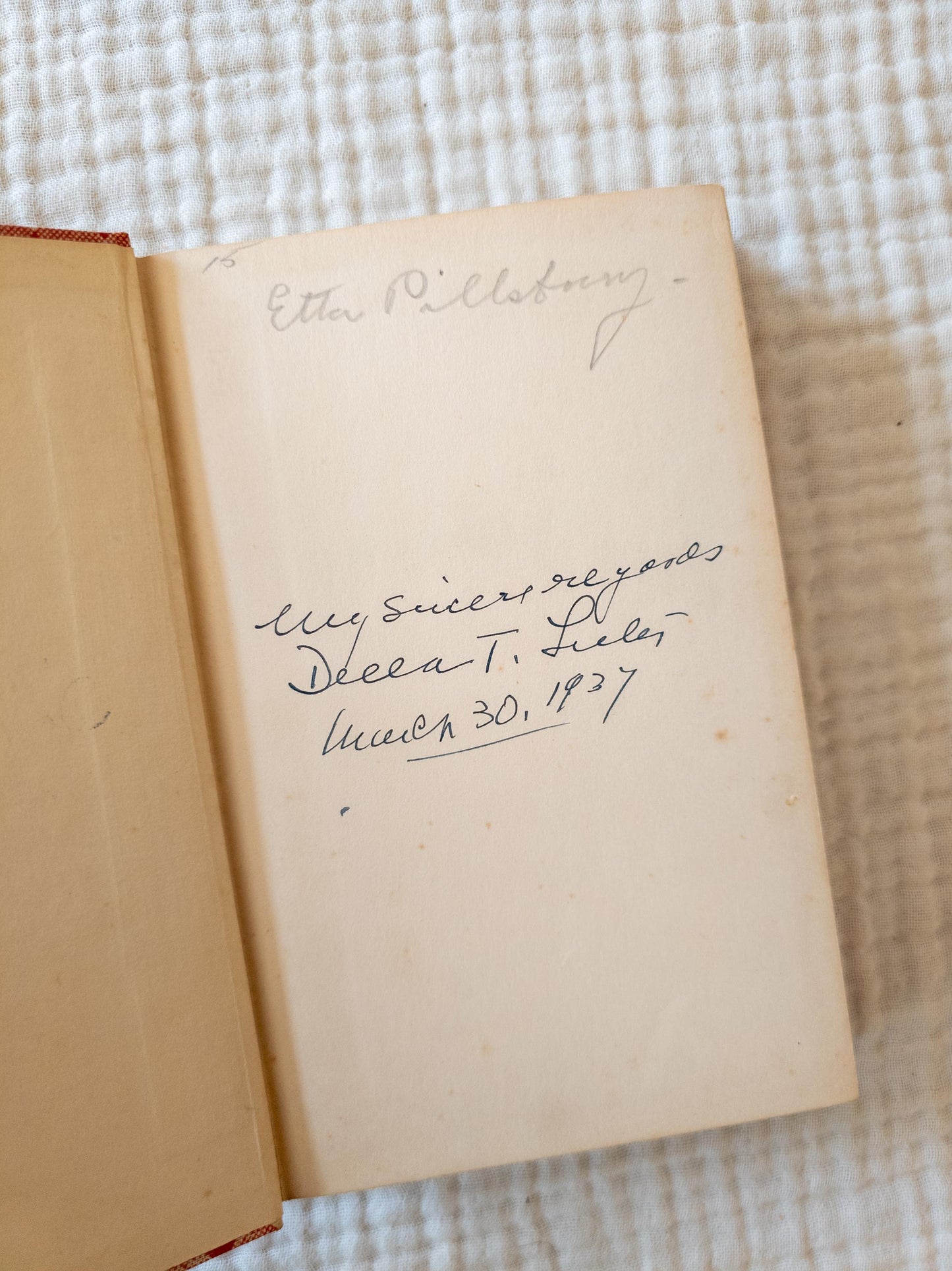 The Country Kitchen by Della T. Lutes - 1937 - signed by author