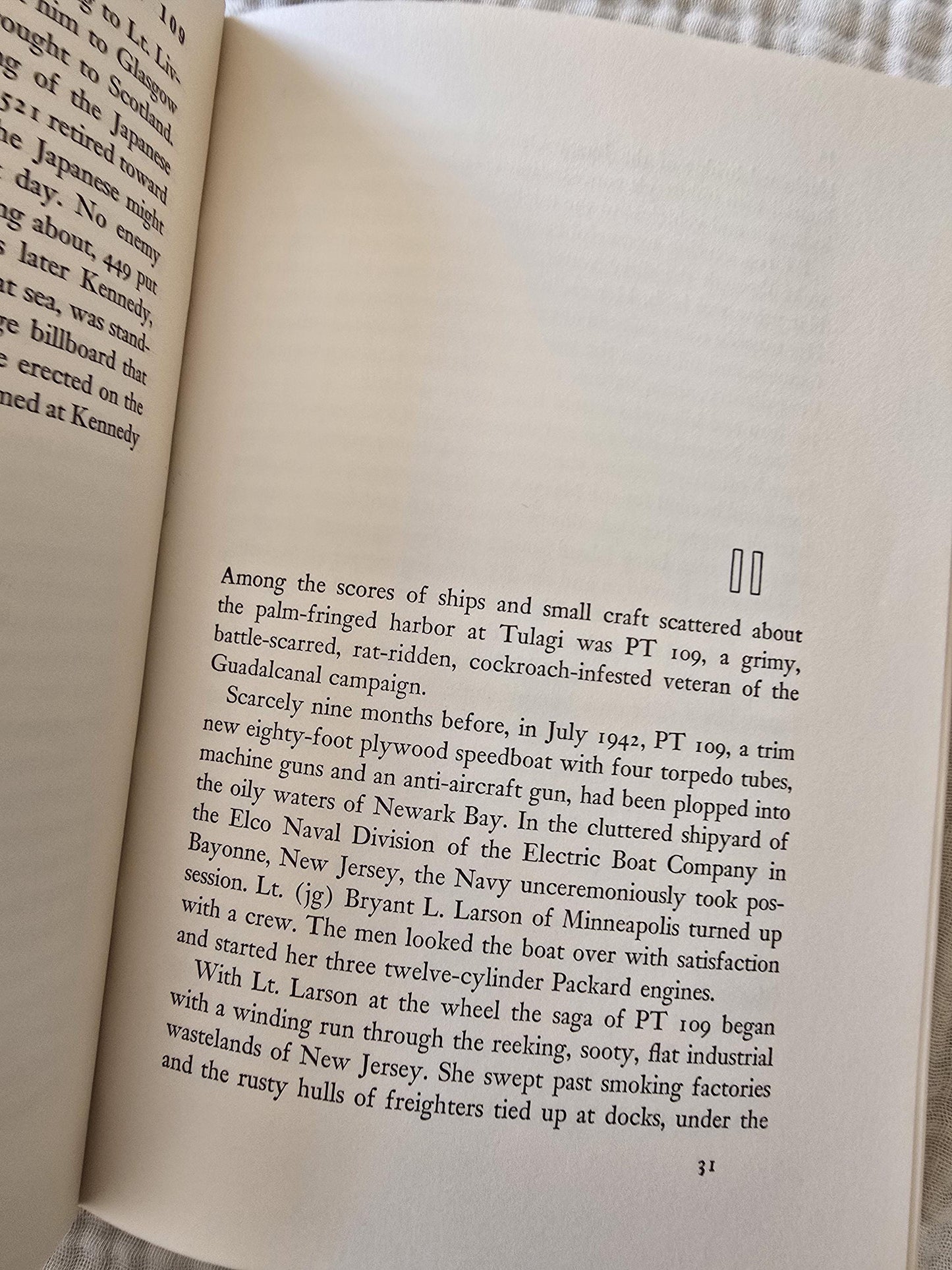 Vintage JFK book - PT109: JFK in World War II