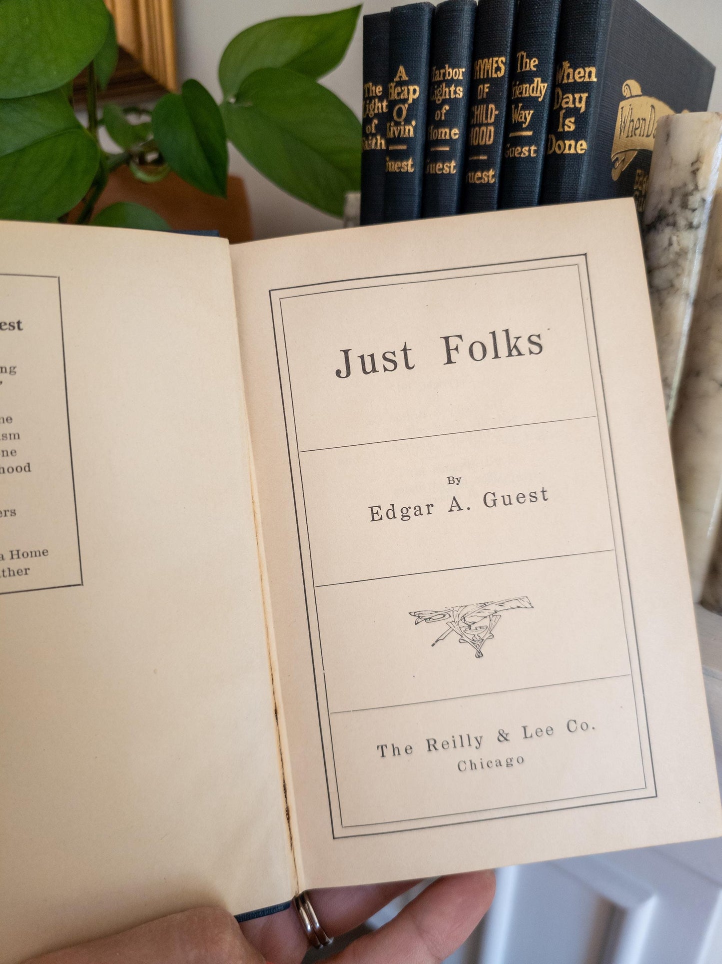 Vintage Poetry Books by Edgar A. Guest