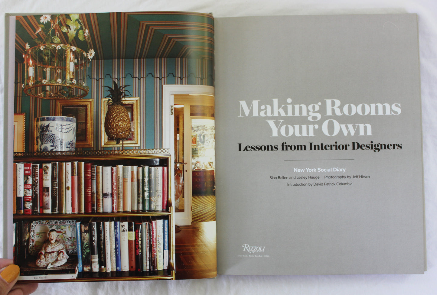 Making Rooms Your Own- Interior Design Coffee Table Book
